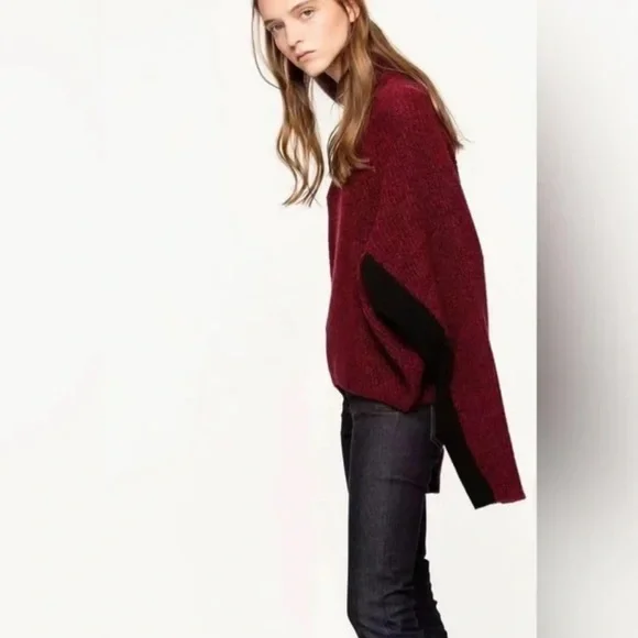 Zadig & Voltaire Deep Red Lola Sweater - Picture 3 of 17